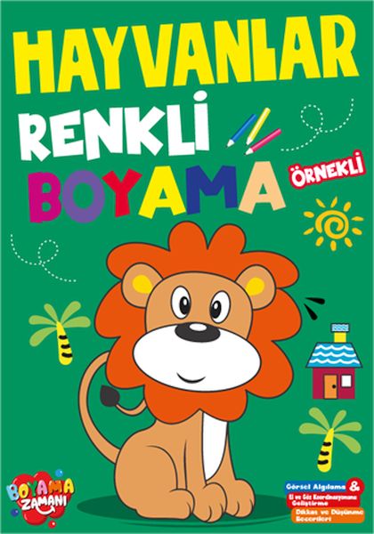 Renkli Boyama Hayvanlar
