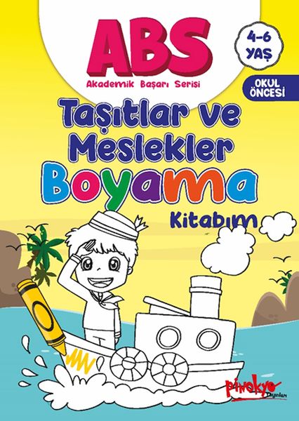 ABS 4-6 Yaş Taşıtlar ve Meslekler Kitabım