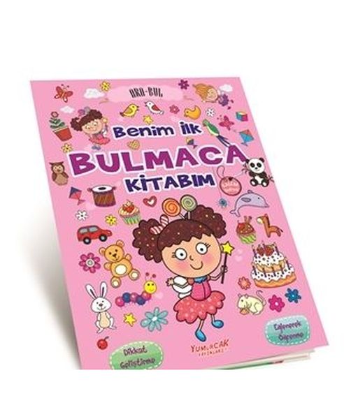 Bulmaca Kitabım Pembe Kalem Hediyeli