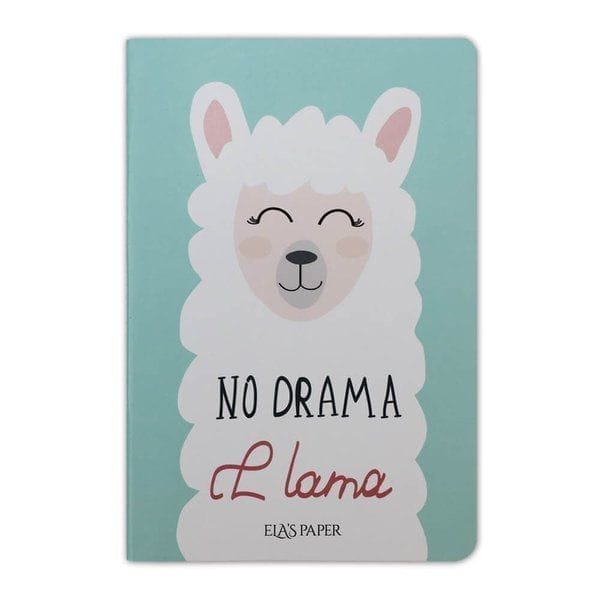 Lama Notizbuch Aquagrün - Notizbuch