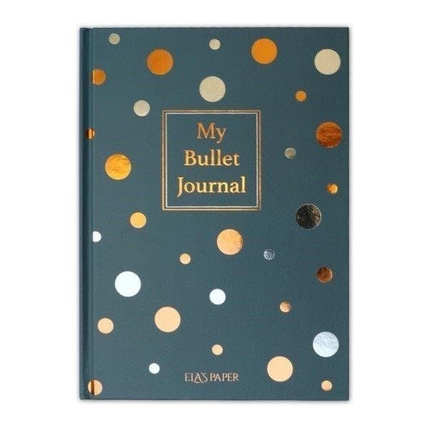 Mein Bullet-Journal-Notizbuch (Konfettiblau)