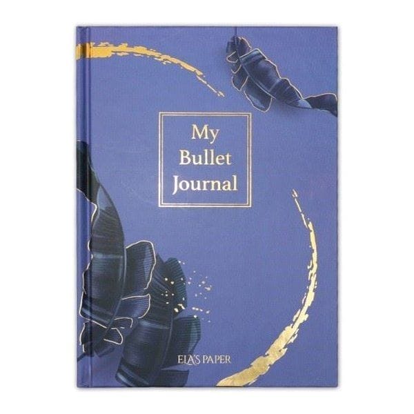 Mein Bullet-Journal-Notizbuch (Tropisches Lila)