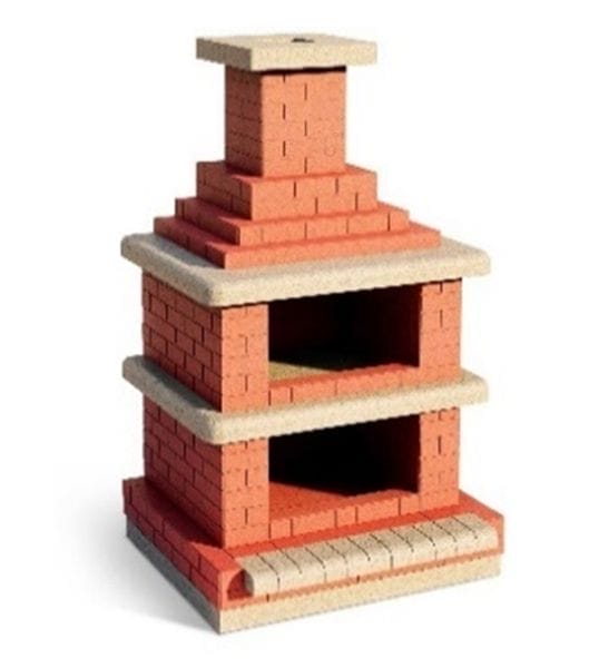 Miniatur-Barbecue-Rot (1620 g pro Packung)