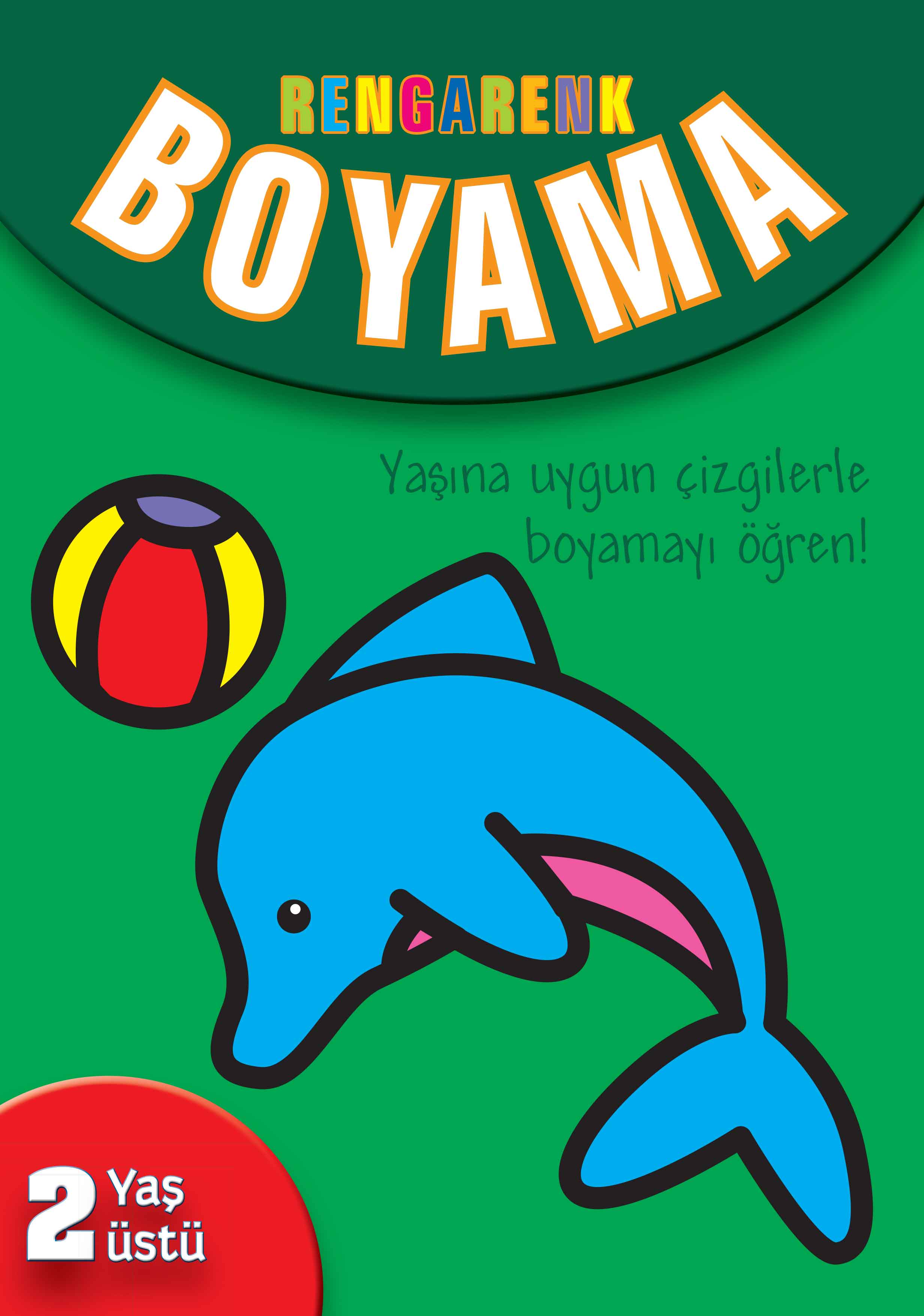 Buntes Malbuch (ab 2 Jahren)