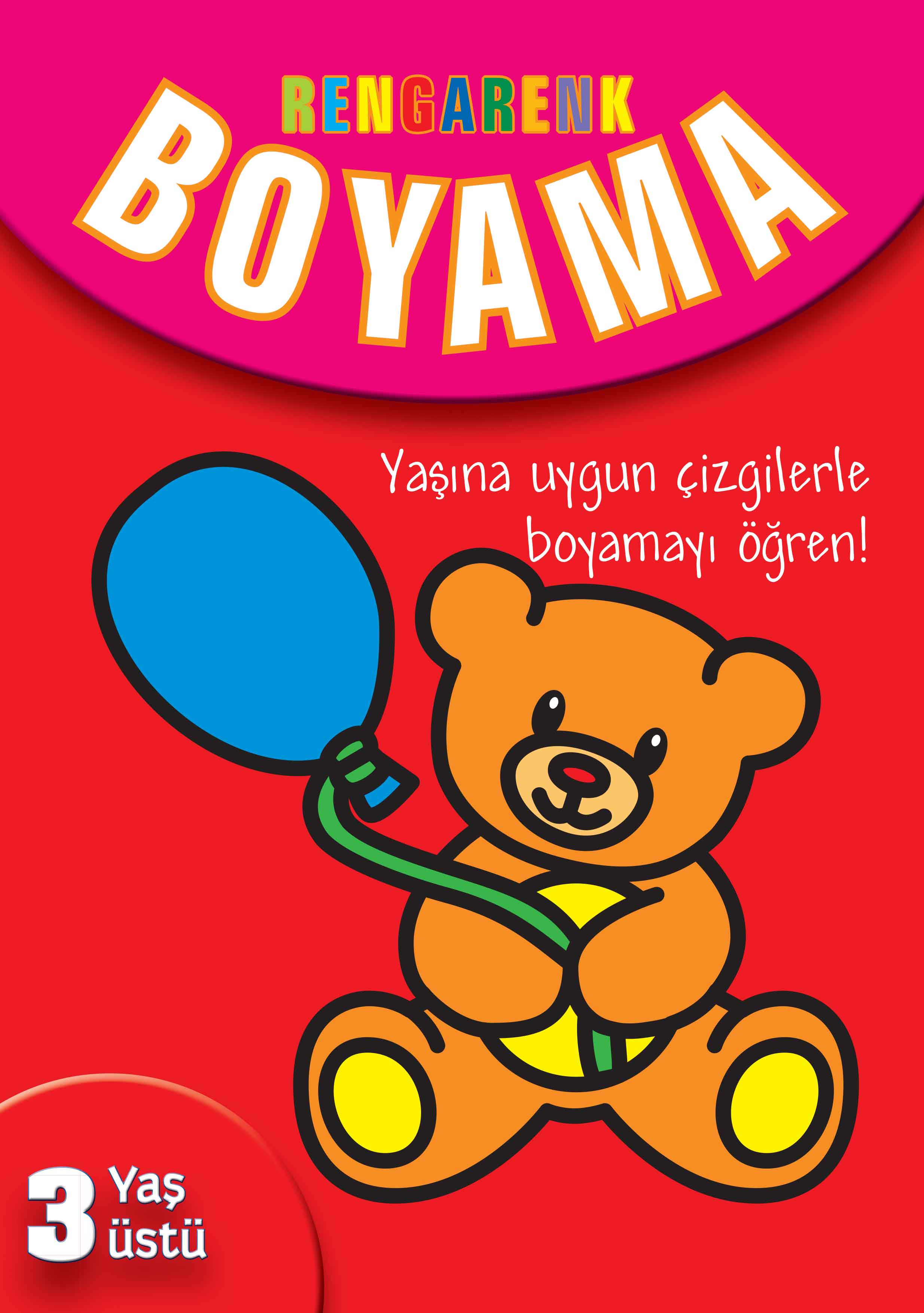 Buntes Malbuch (ab 3 Jahren)