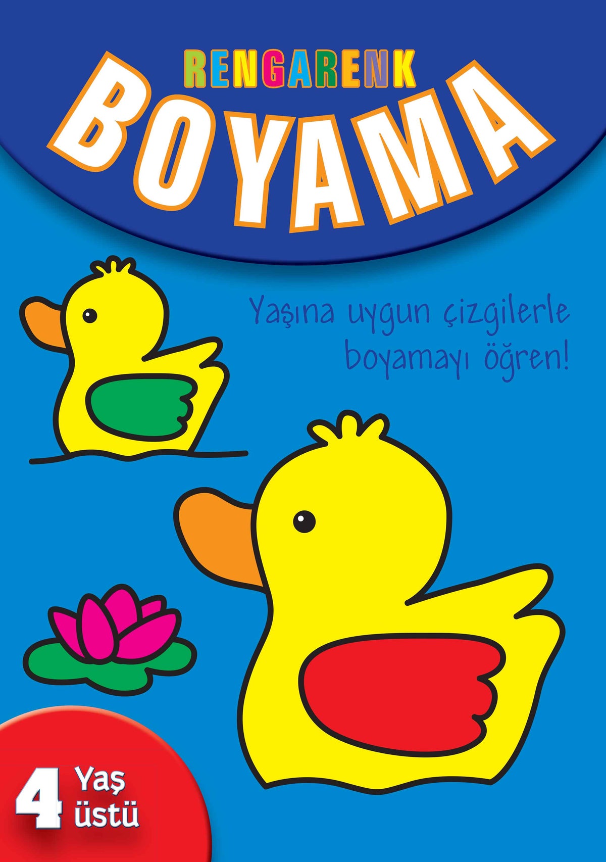 Buntes Malbuch (ab 4 Jahren)