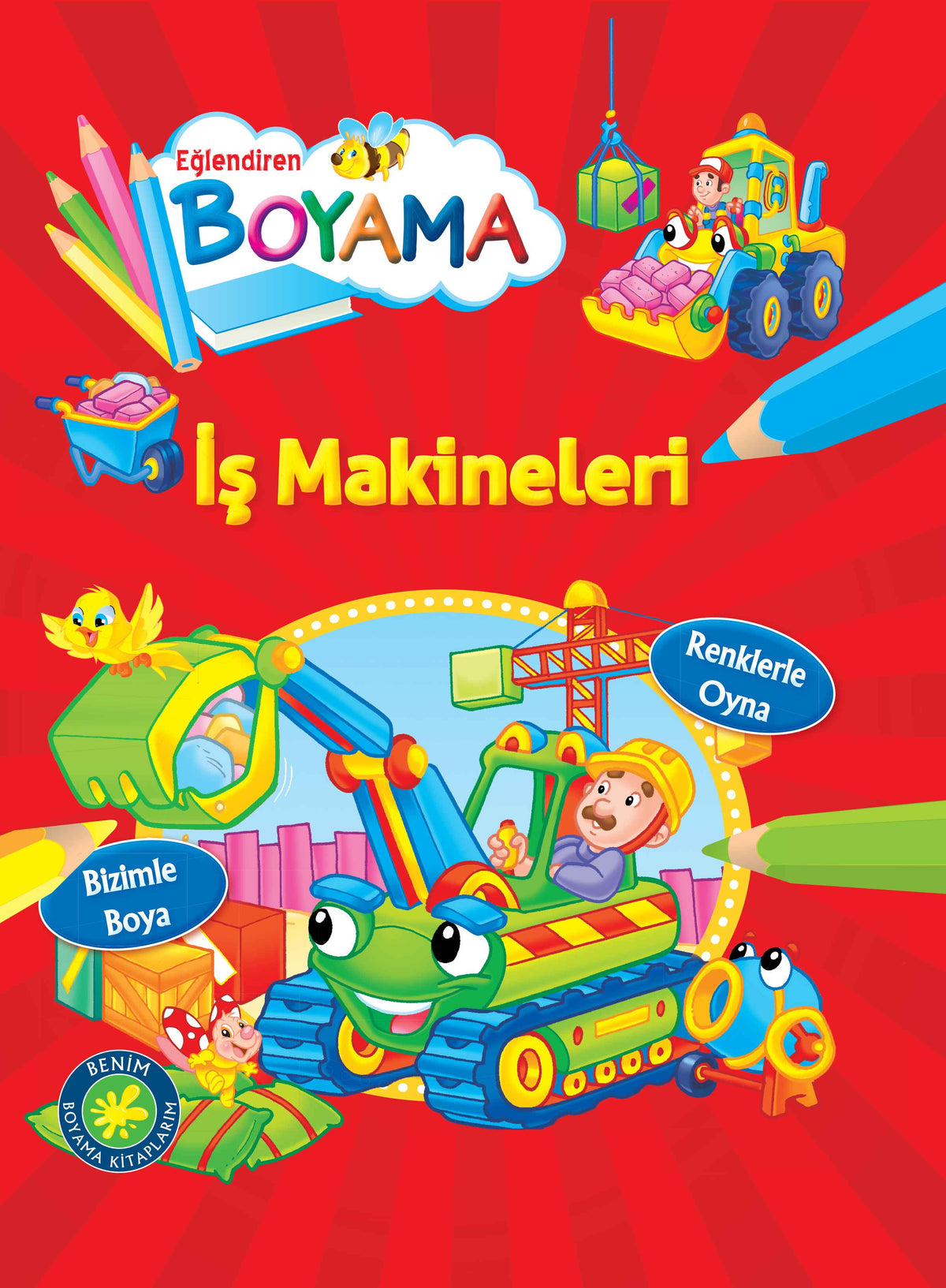 Malspaß – Baustellenfahrzeuge