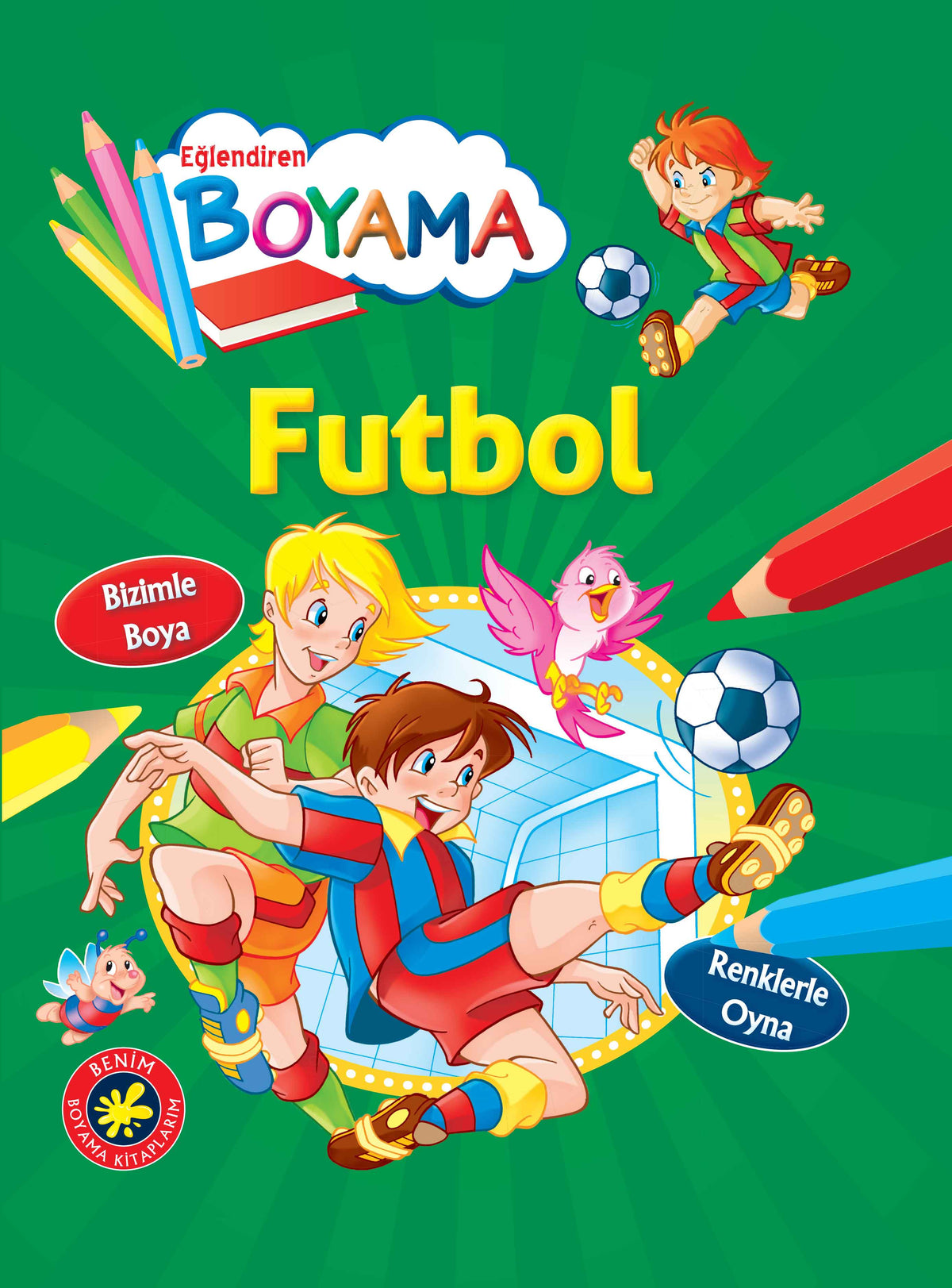 Lustige Malvorlagen – Fußball