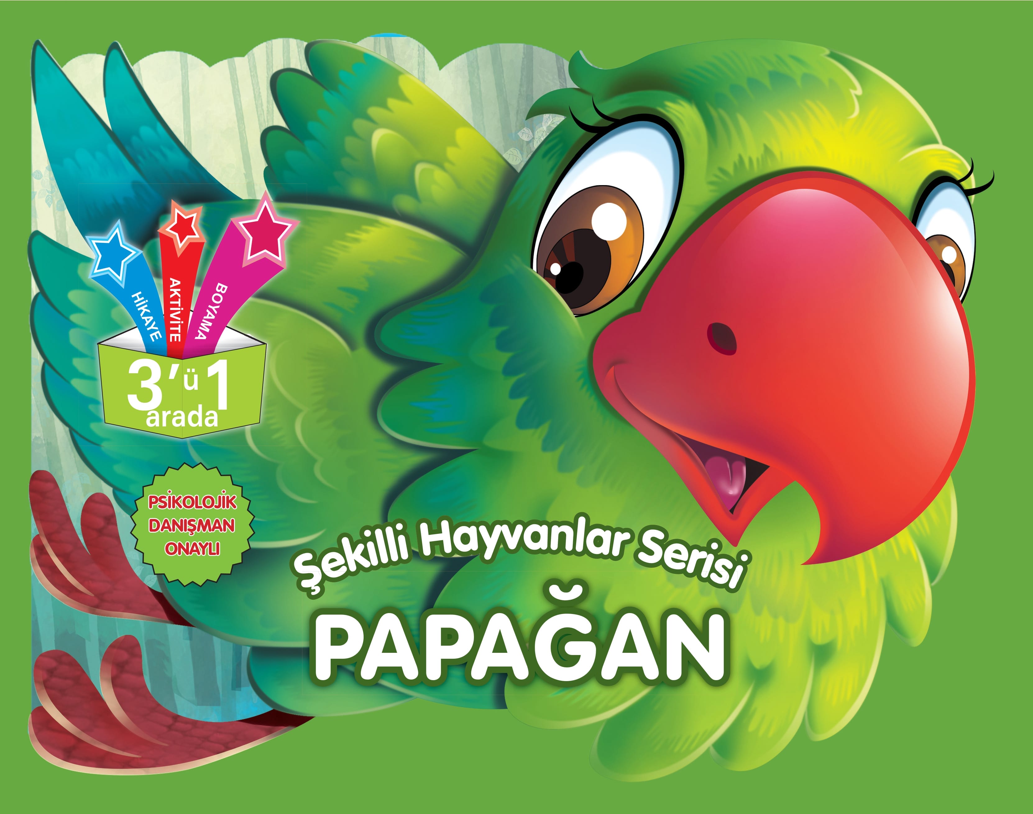 Serie „Geformte Tiere“ – Papagei