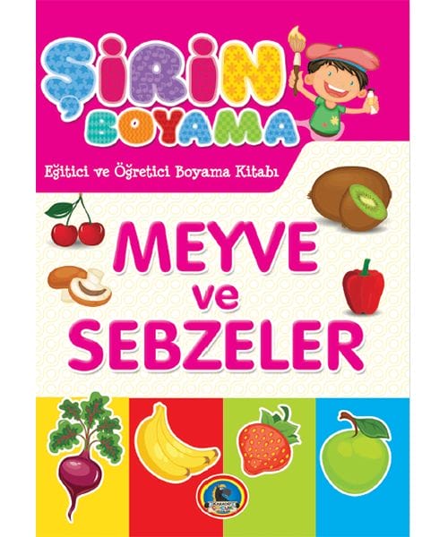 Niedliche Malbücher (10er-Set)