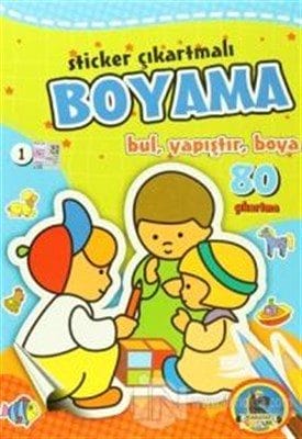 Sticker-Malbuch (6-teiliges Set)