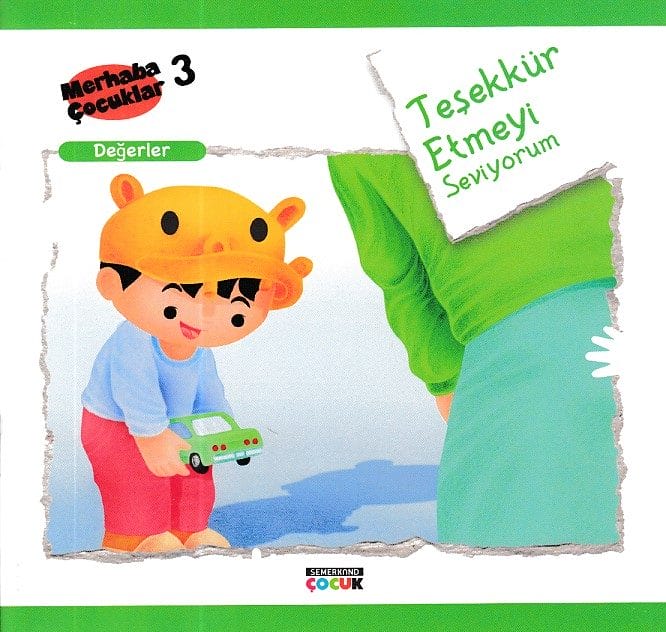 Hallo Kinder 3 - Werte; Ich sage gerne Danke.