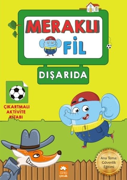 Neugieriger Elefant – Draußen – Sticker-Aktivitätsbuch
