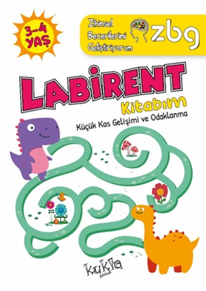 Pirtûka Labîrentê ya ZBG ya 3-4 Salî