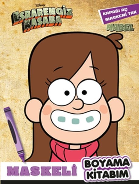 Mein Malbuch mit der maskierten Mabel - Gravity Falls