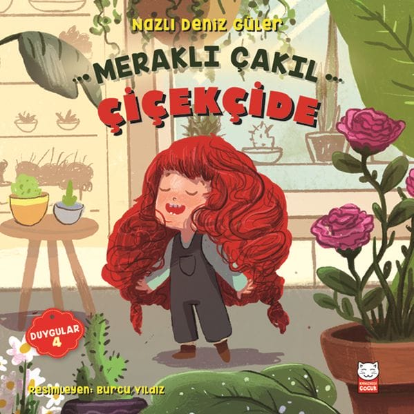 Neugieriger Kieselstein beim Blumenladen – Gefühlsserie 4