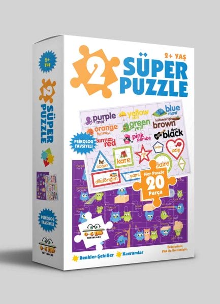 2 Super Puzzles - Reng - Şikl - Têgeh 2+ Sal