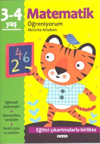 Aktivite Kitabım - Matematik Öğreniyorum (3-4 Yaş)