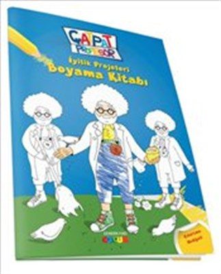Crackle Professor / Malbuch für Freundlichkeitsprojekte