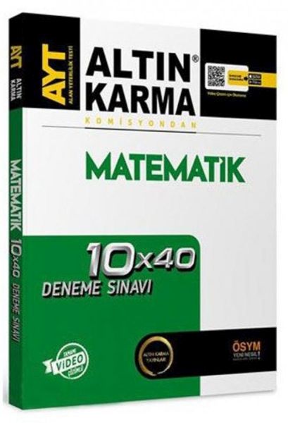 Altın Karma AYT Mathematik 10 x 40 Übungsklausuren