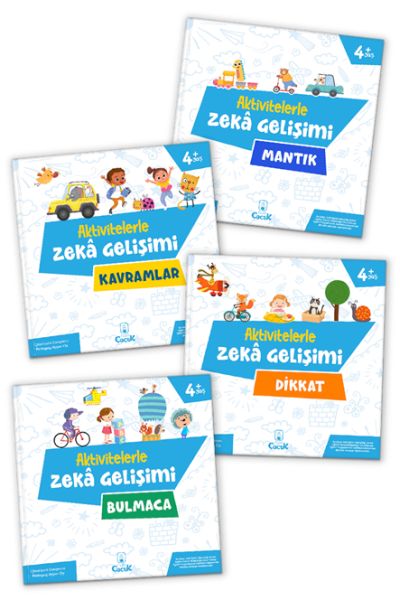 Reihe zur Intelligenzentwicklung durch Aktivitäten (4 Bücher)