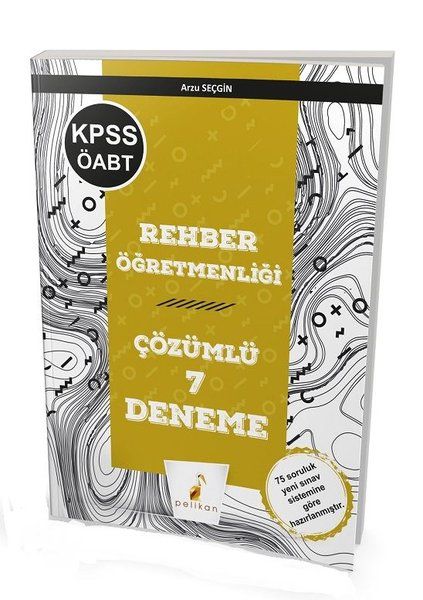 Şêwirmendiya Rêberiyê ya Pelikan KPSS ÖABT 7 Testên Pratîkê Çareser Kir (Nû)