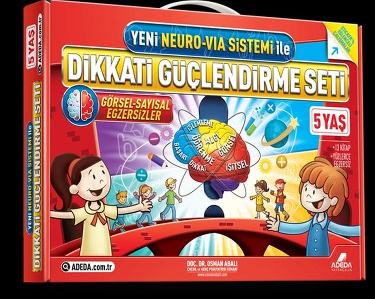 Aufmerksamkeitsförderndes Set für Vorschulkinder – ab 5 Jahren – Neuro-Via