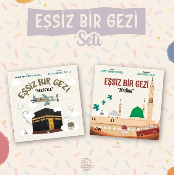 Einzigartiges Reiseset (2 Bücher)
