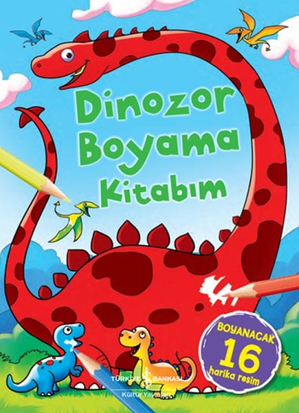 Mein Dinosaurier-Malbuch