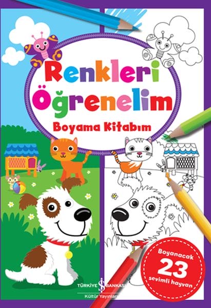 Malbuch zum Farbenlernen