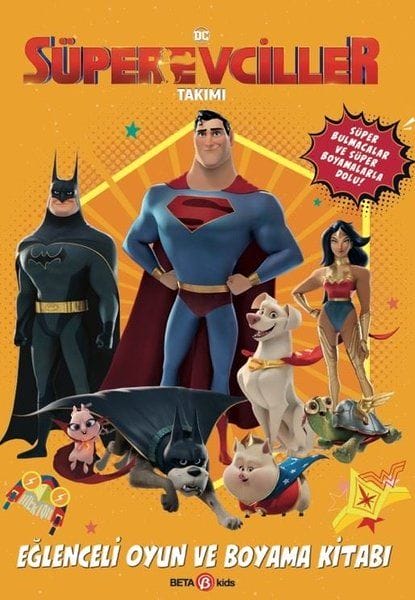 Tîma DC Super Pets - Lîstika Kêfxweş û Pirtûka Rengkirinê