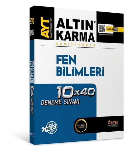 Altın Karma AYT Science 10 x 40 Übungsprüfungen