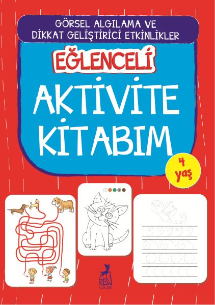 Eğlenceli Aktivite Kitabım - 4 Yaş