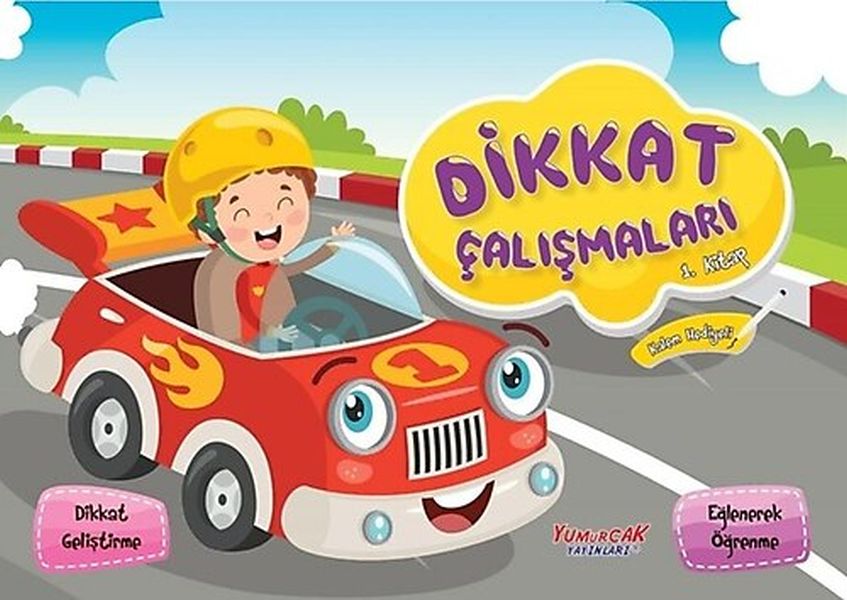 Dikkat Çalışmaları 1. Kitap (Kalem Hediyeli)
